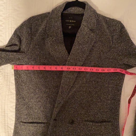 Lucky Brand Grey Tweed Blazer - Picture 9 of 12